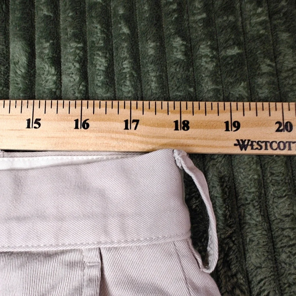 VTG Polo Ralph Lauren Mens Chino Pants 36x34 Khaki Tan Cotton Straight Leg